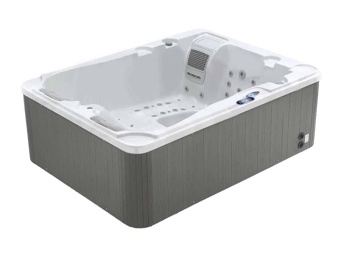 Vente Unique SPA 3 Places Blanc Perlé - 65 Jets - L210 X P158 X H73 Cm - Système BALBOA - FIDJI VI
