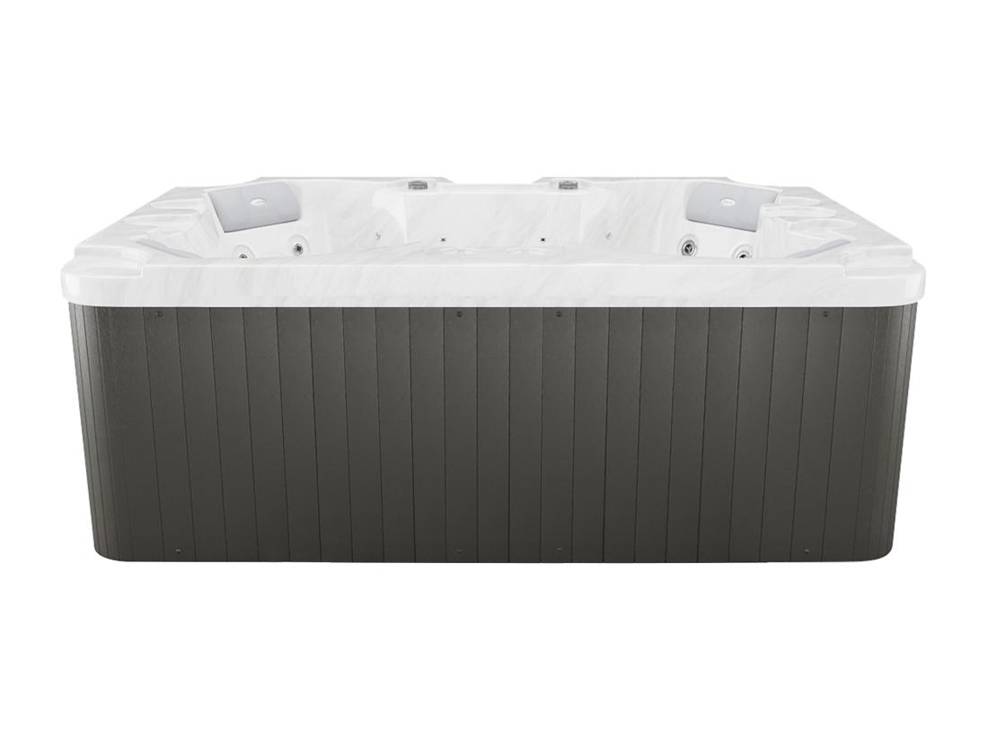 Vente Unique SPA 4 Places Blanc Perlé - 16 Jets - L210 X P152 X H76 Cm - Système BALBOA - LULA IV