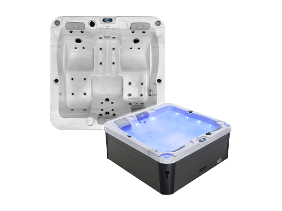 vente unique Spa Archipel® GR3 Relaxation : Spa Balboa® 3 places allongées 200 x 200 cm