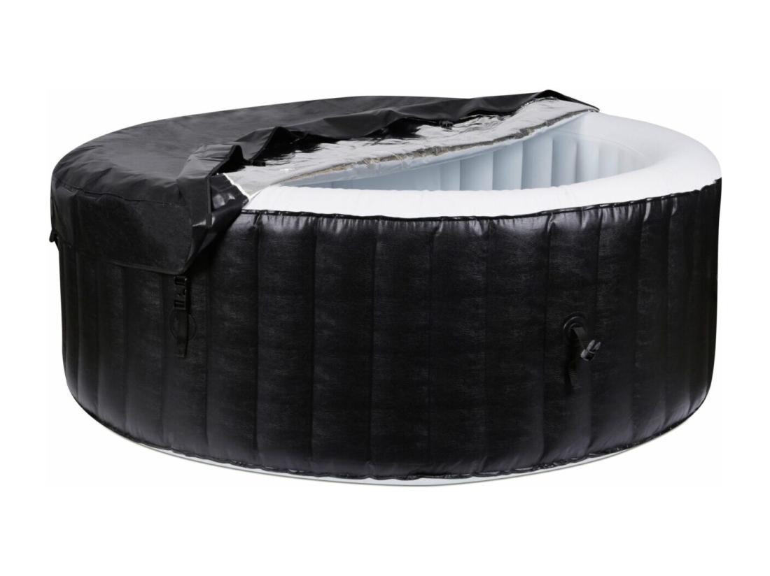 Vente Unique Spa Gonflable 6 Places Rond - Ospazia - Diamètre : 208 Cm - Filtre Et Bâche Inclus