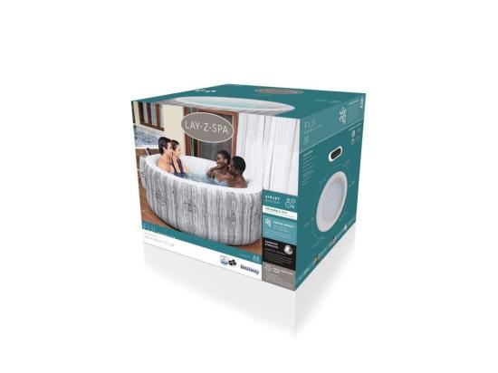 vente unique Spa gonflable Lay-Z-Spa Fiji motif bois 2 a 4 personnes 180 x 66 cm 120 Airjet™