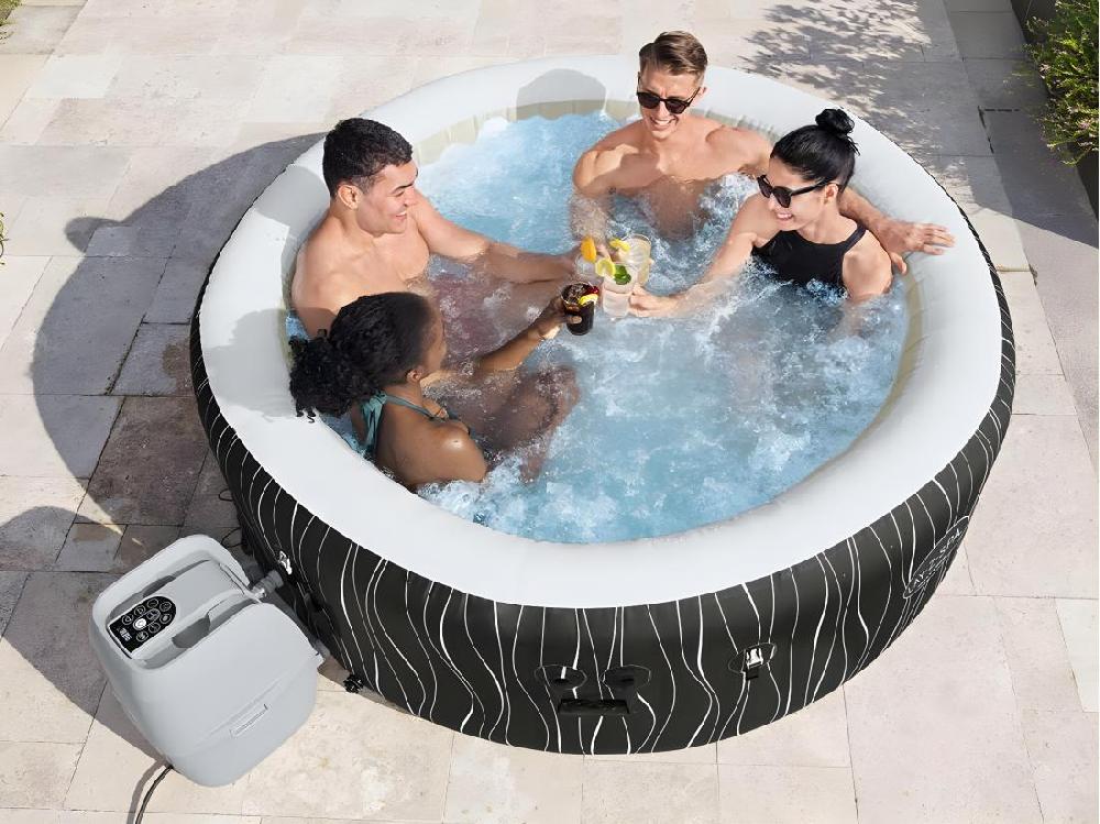 vente unique Spa gonflable Lay-Z-Spa Hollywood rond Airjet 4/6 places - Bestway