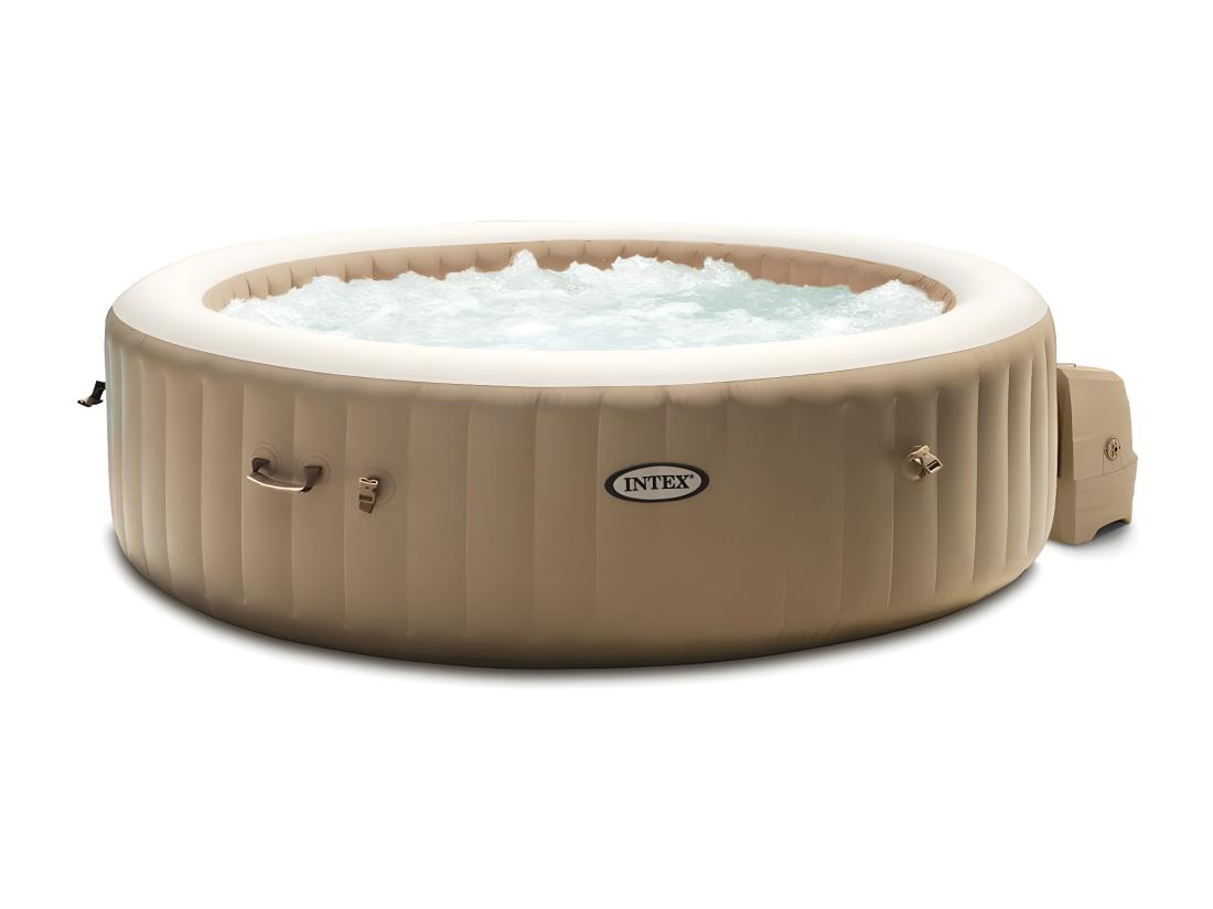 Vente Unique Spa Gonflable PureSpa Sahara Rond Bulles 6 Places - Intex