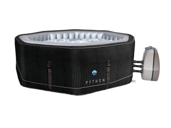 Vente Unique Spa Gonflable Python Octogonal Bulles 5-6 Places - Netspa
