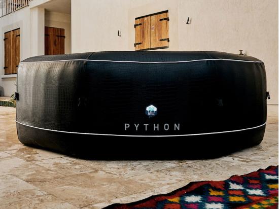 Vente Unique Spa Gonflable Python Octogonal Bulles 5-6 Places - Netspa