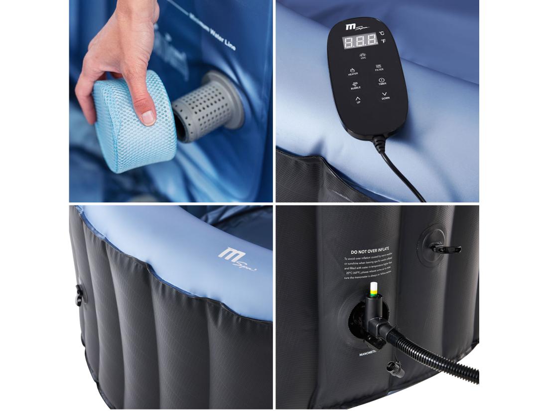 Vente Unique Spa Gonflable Rond BERGEN - 6 Places - MSPA