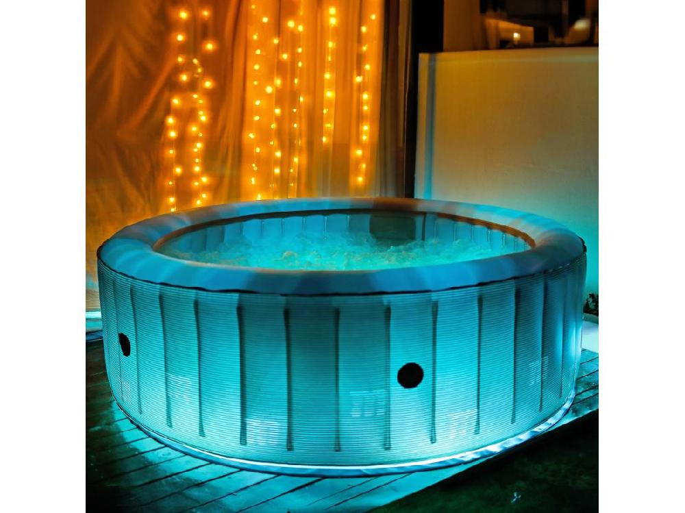 vente unique Spa gonflable rond STARRY LED - 6 places - MSPA