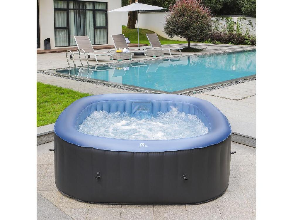 vente unique Spa gonflable TEKAPO carré - 4 places - MSPA