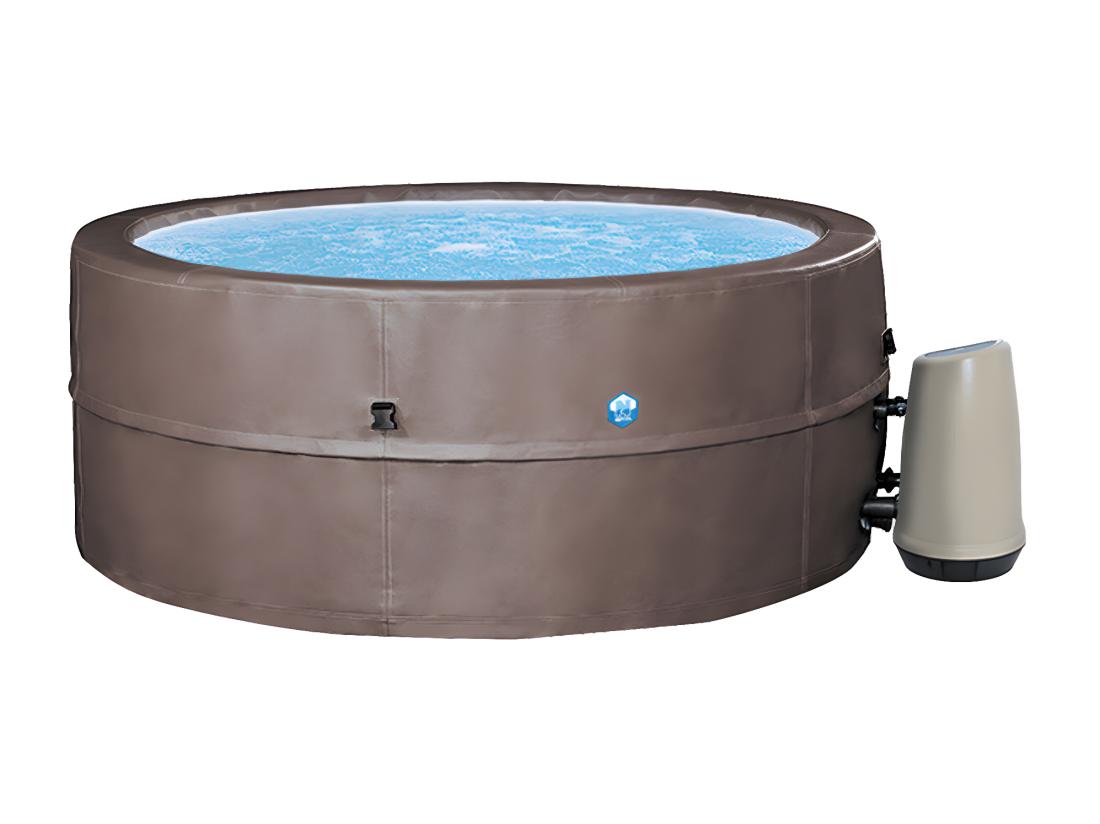 Vente Unique Spa Portable Semi-rigide Vita Premium Rond Bulles 4-6 Places - Netspa