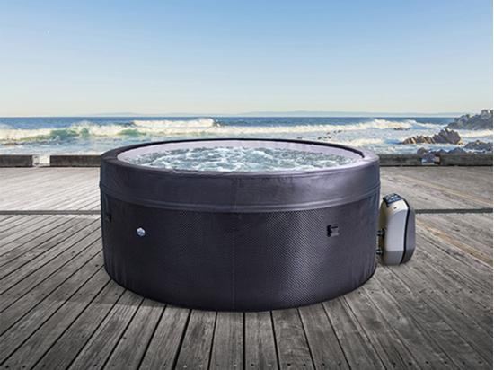 vente unique Spa portable semi-rigide Vita rond Bulles 4 places - Netspa
