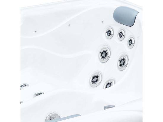 Vente Unique Spa Rigide Cuve Acrylique Et Châssis Bois ML650 (5 Places Dont 2 Allongées)