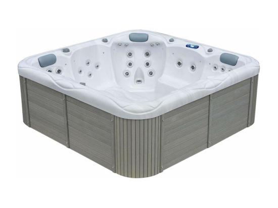 vente unique Spa rigide cuve acrylique et châssis bois ML650 (5 places dont 2 allongées)