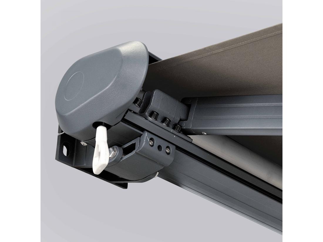 Vente Unique Store Banne Coffre Integral 2.5x2m Aluminium Taupe