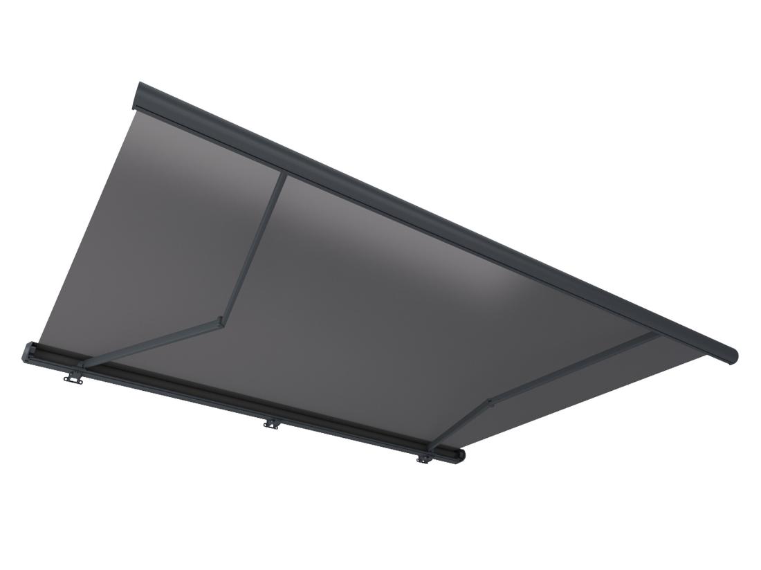 Vente Unique Store Banne Motorisé Avec Coffre Intégral 5 X 3 M Anthracite - CONSTELA