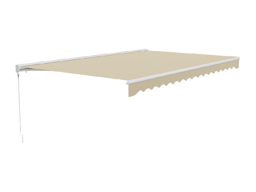 Vente Unique Store Banne Motorisé Avec Semi-coffre 5 X 3 M - Beige - COFANA