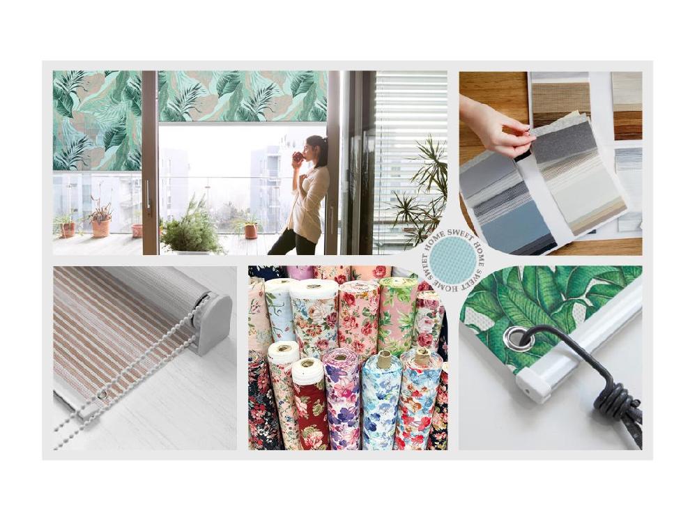 Vente Unique Store Enrouleur Extérieur Moderne - 120x180 Cm - Motif Zigzag En Gris Rideau De Balcon Stores Enrouleurs De Balcon Rideau De Protection Solaire