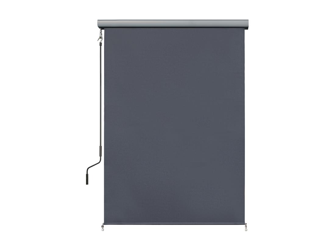 Vente Unique Store Enrouleur Occultant Avec Coffre En Aluminium Et Textile L1 6 X H2 5 M - PASSOE