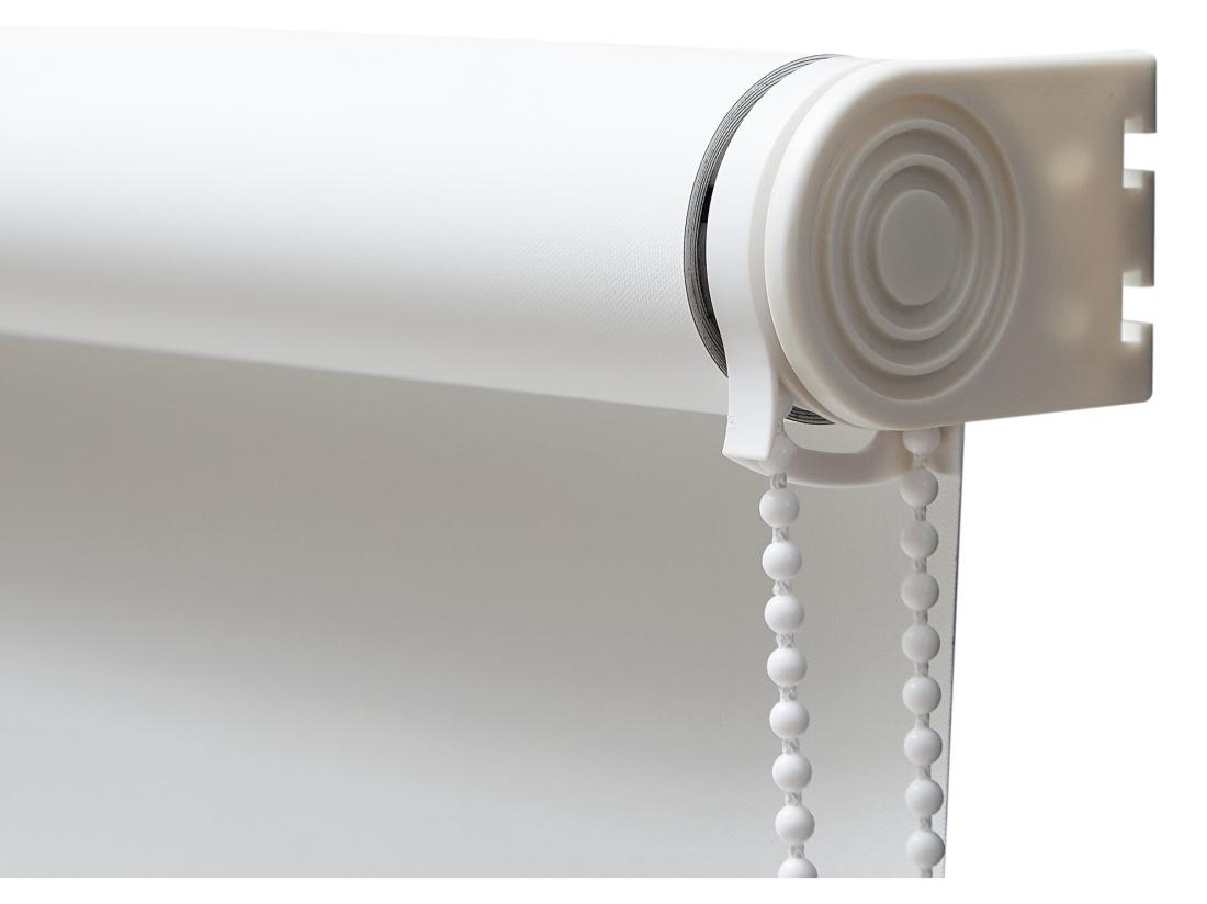 Vente Unique Store Enrouleur Occultant En Polyester - 60 X 180 Cm - Blanc - MARRILA