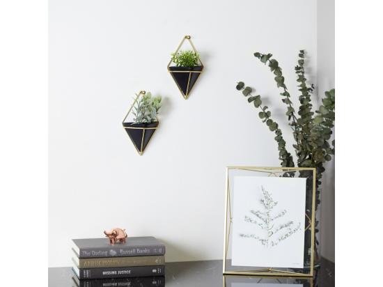 Vente Unique Support à Plantes Mural Trigg (Lot De 2)