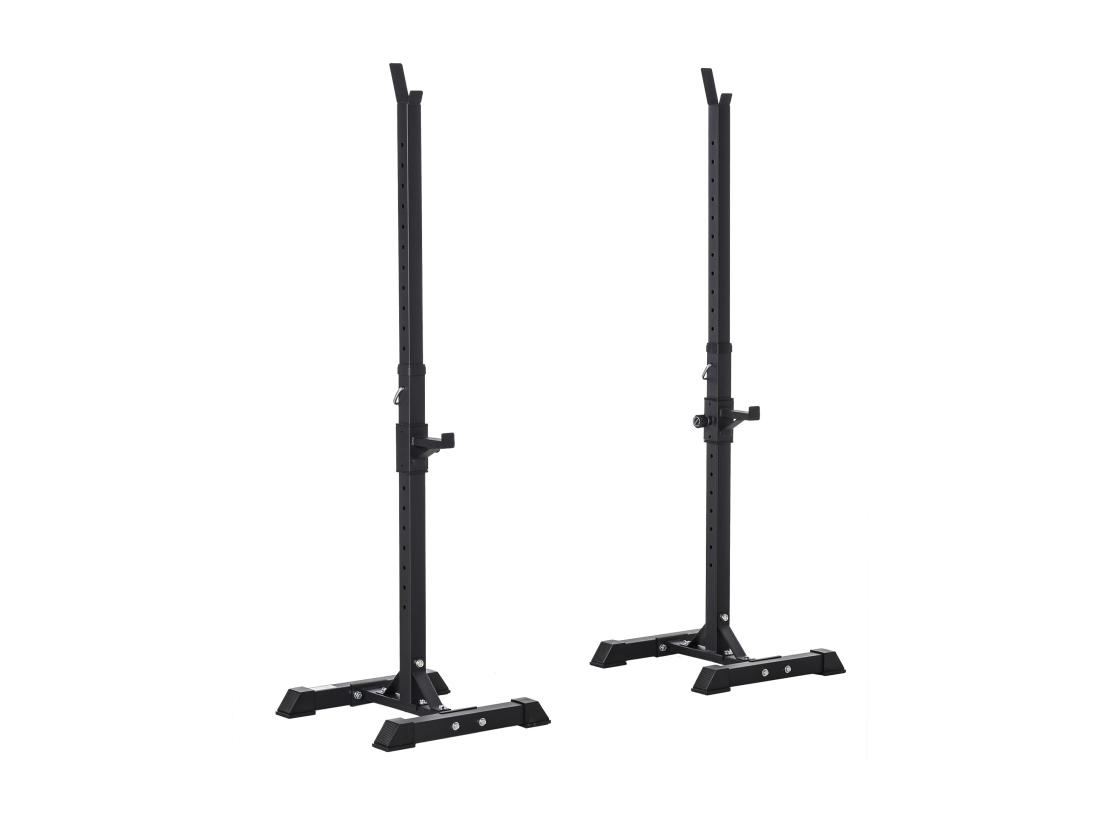vente unique Support de musculation repose haltères charge Max. 150 Kg Noir