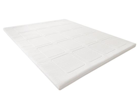 vente unique Surmatelas 140 x 190 cm gel mémoire de forme ép.5cm - RAPONE de DREAMEA