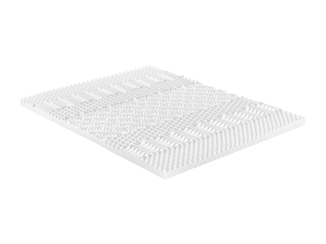 Vente Unique Surmatelas 140 X 190 Cm Mémoire De Forme 7 Zones ép.5cm - ARTISSA De YSMÉE