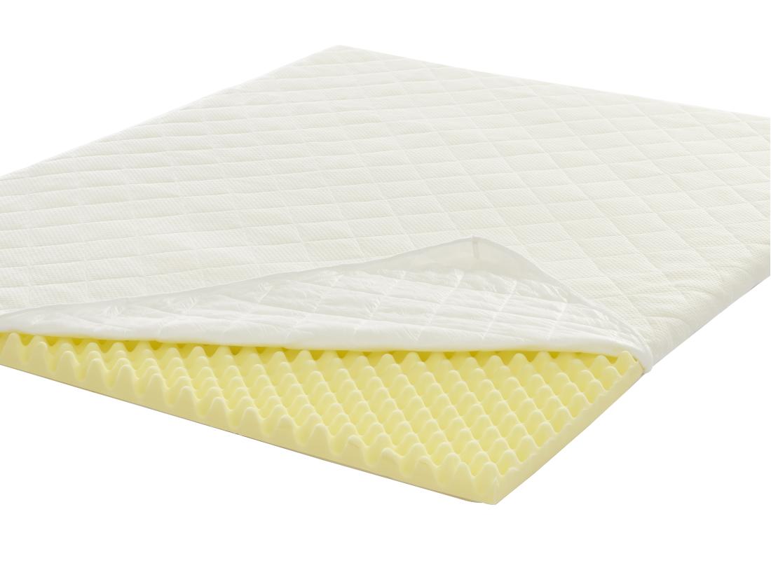 Vente Unique Surmatelas 140 X 190 Cm Mémoire De Forme Magnétique ép.5cm - HYPNOSE De YSMÉE