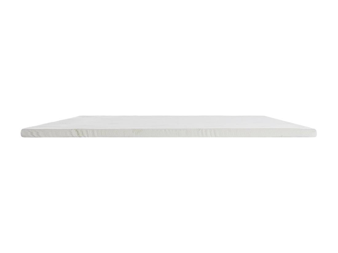 Vente Unique Surmatelas 160 X 200 Cm Luxe Mémoire De Forme Coutil Aloe Vera ép.5cm - LACETO De NATUREA