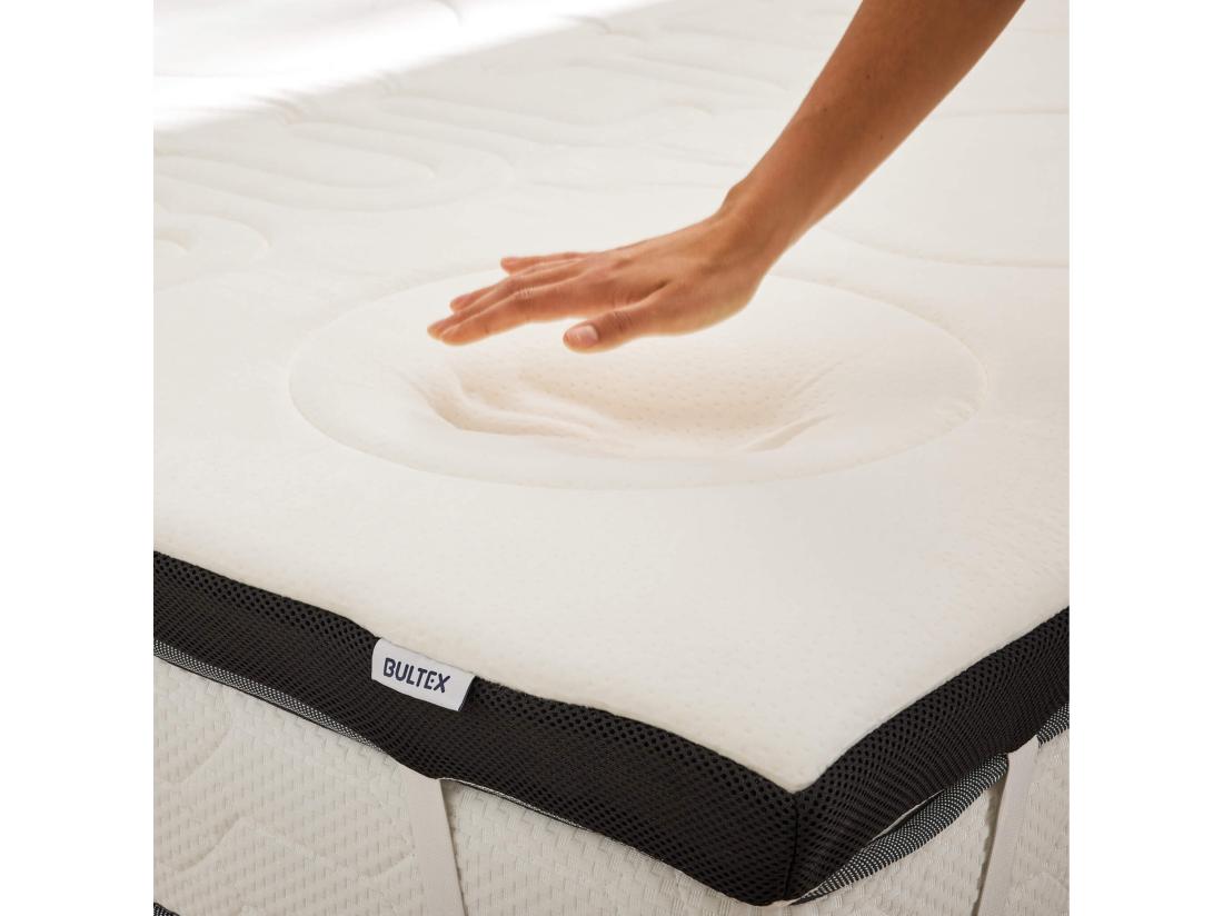 Vente Unique Surmatelas Bultex Memomax 7 à Mémoire De Forme 7 Cm 140x190