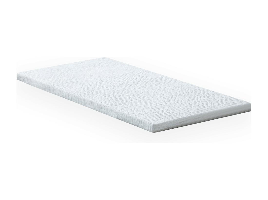 Vente Unique Surmatelas Déhoussable Latex 60 Kg 3 Zones De Confort Dimensions - 80 X 200 Cm