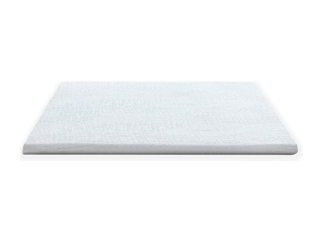 Vente Unique Surmatelas Déhoussable Latex 60 Kg 3 Zones De Confort Dimensions - 140 X 190 Cm