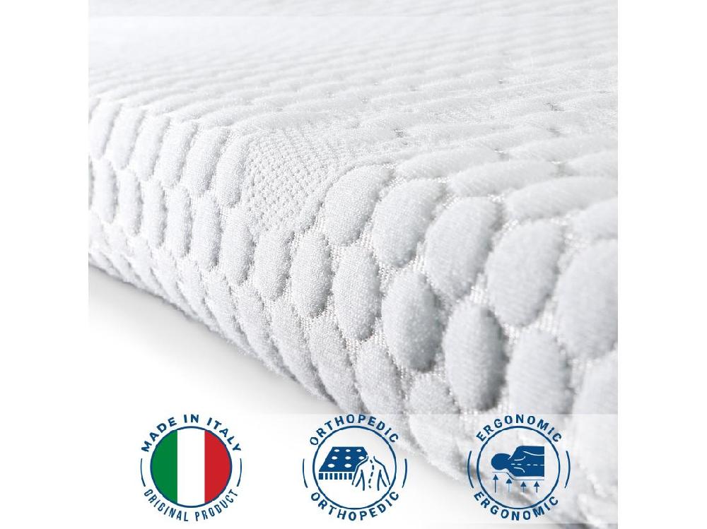 Vente Unique Surmatelas En Mousse à Mémoire De Forme Pour Matelas Double