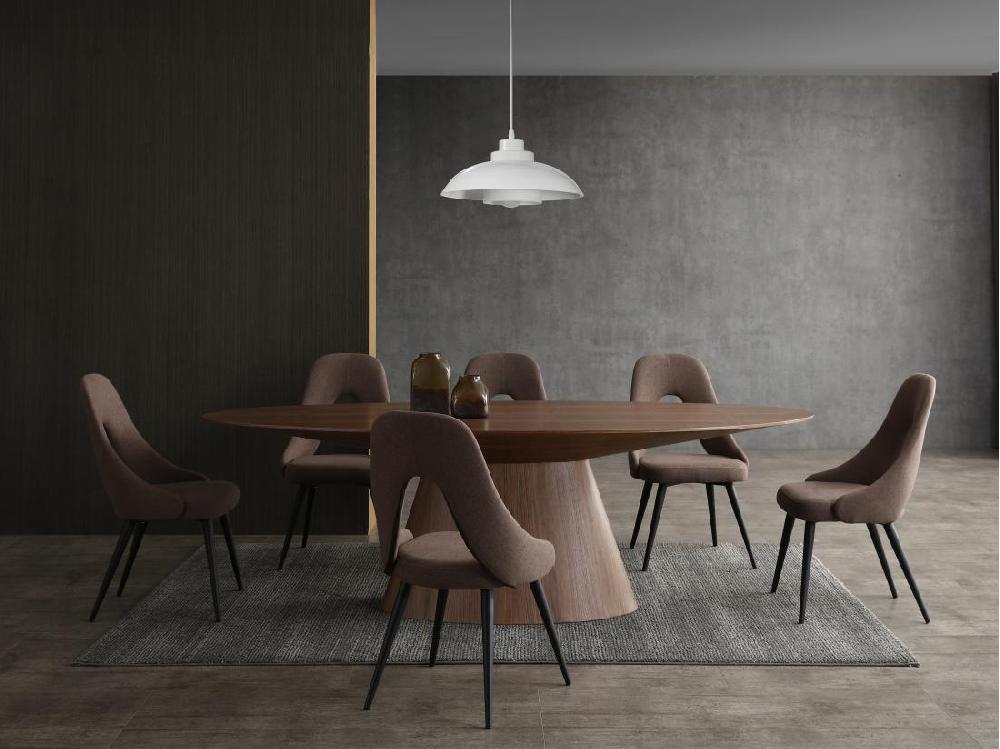 Vente Unique Suspension En Métal - D. 34 X H. 120 Cm - Blanc - BRILIVA