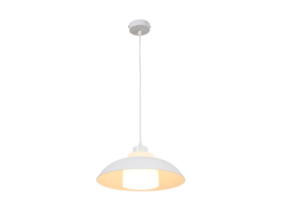 Vente Unique Suspension En Métal - D. 34 X H. 120 Cm - Blanc - BRILIVA