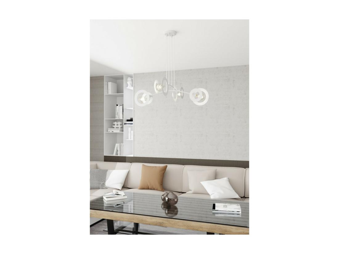 vente unique Suspension Euphorie Blanc 89x89x120 cm EPIKASA