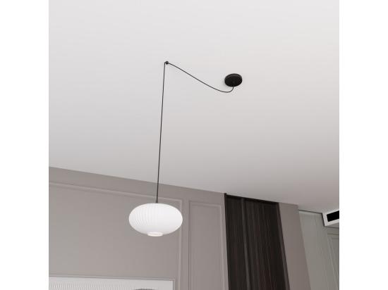 Vente Unique Suspension Origo Noir 200x200x200 Cm EPIKASA