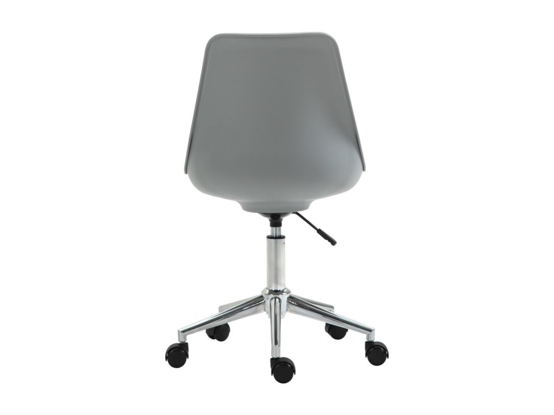 Vente Unique SVITA EDDY Chaise De Bureau Pour Enfants Chaise Pivotante Chaise De Bureau Pour Enfants Gris