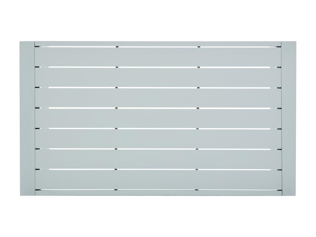 Vente Unique Table Basse De Jardin En Aluminium - Blanc - MOLOKAI De MYLIA
