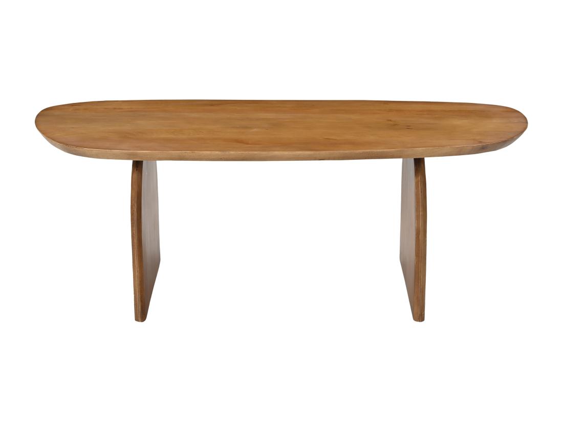 Vente Unique Table Basse En Bois D'acacia - Naturel Clair - YESENIA