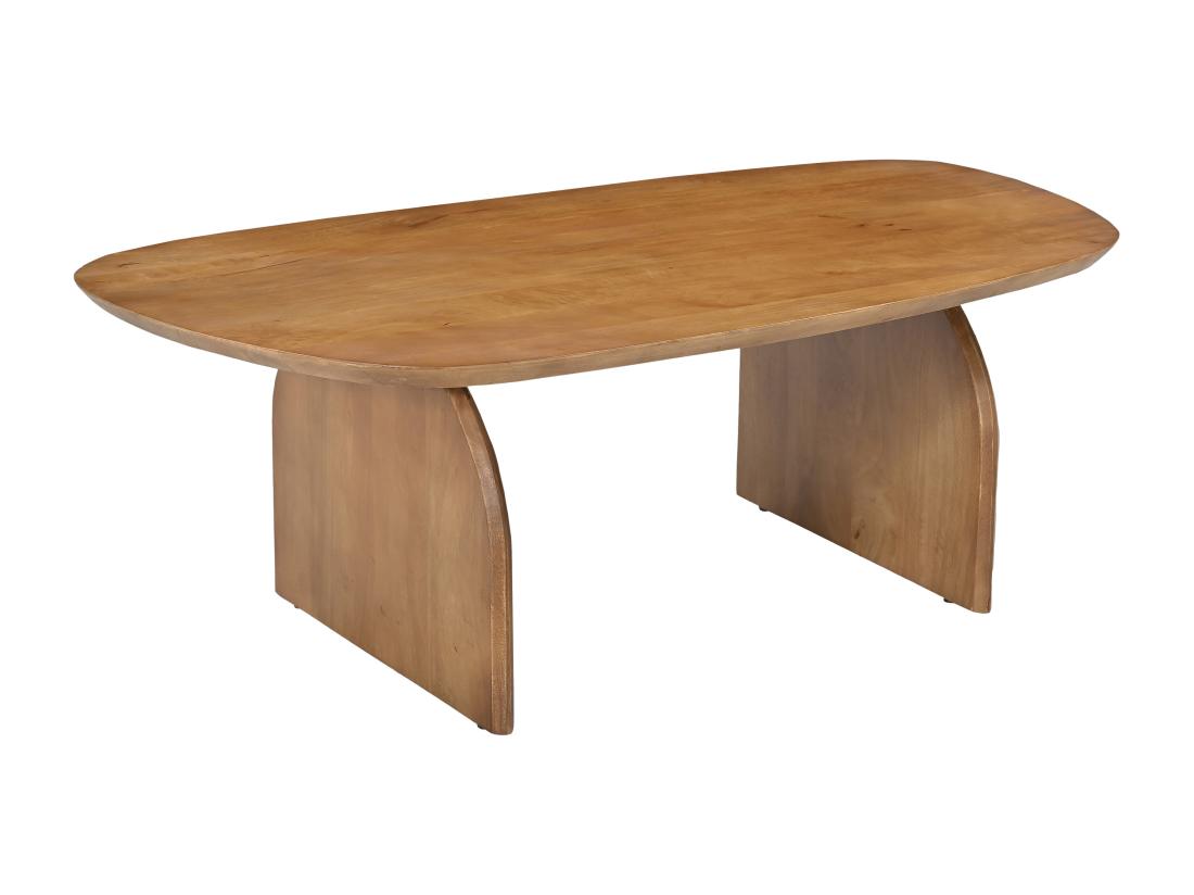 Vente Unique Table Basse En Bois D'acacia - Naturel Clair - YESENIA