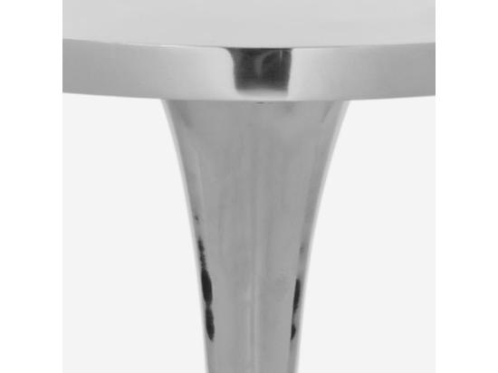 Vente Unique Table D'appoint Argent 47 X 47 X 49.02 Cm - Villa