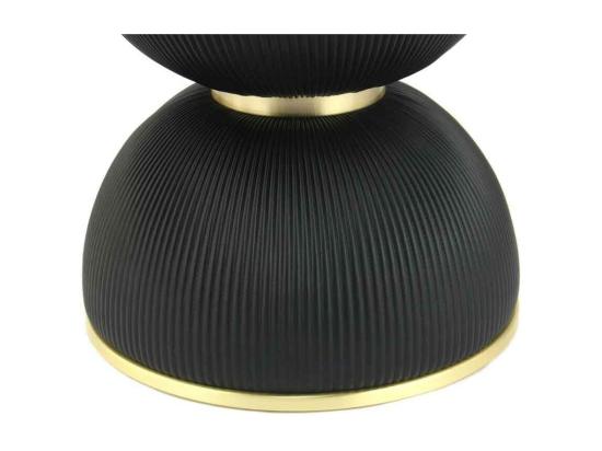 Vente Unique Table D'Appoint Design "Jokai" 51cm Noir & Or