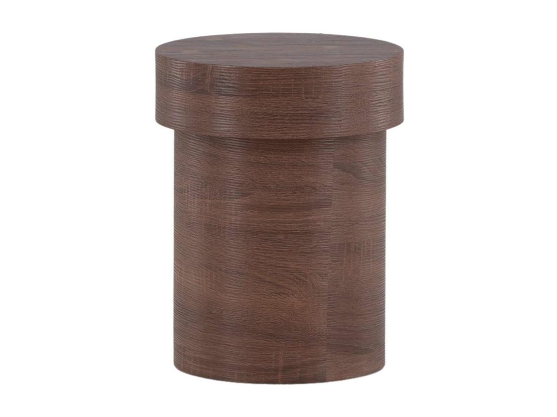 Vente Unique Table D'Appoint Design "Malung" 35cm Marron
