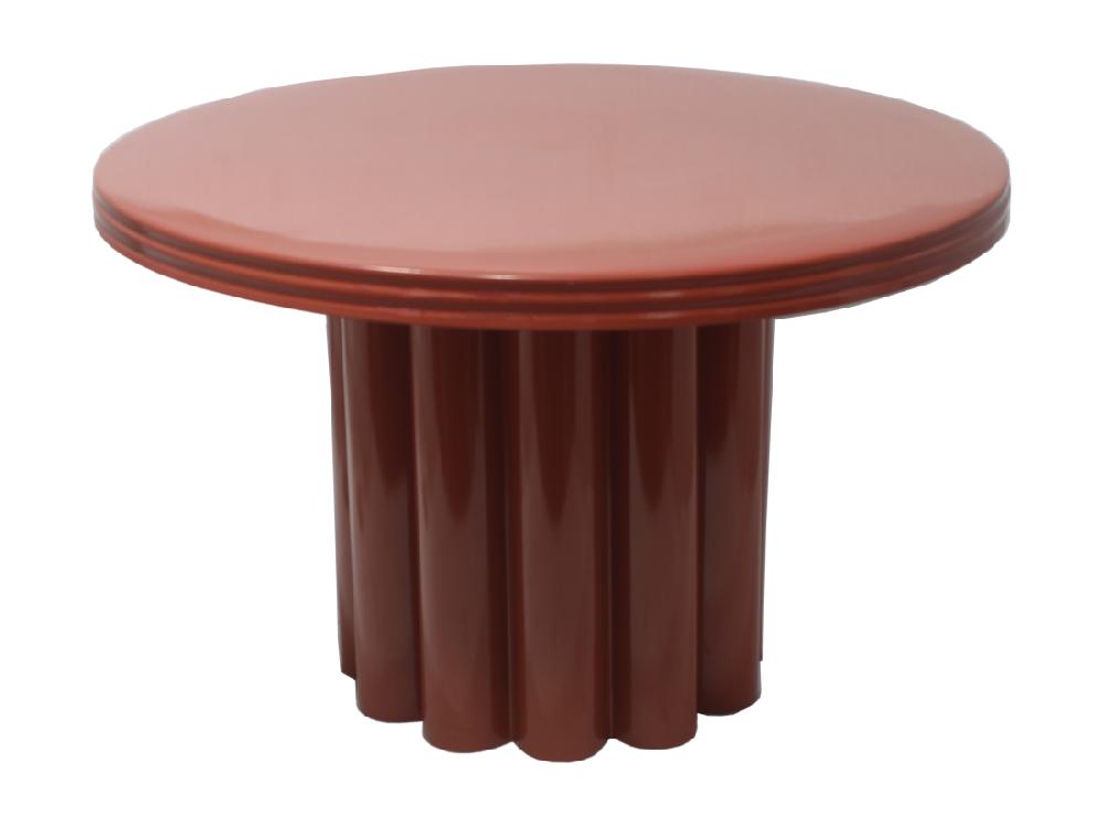 Vente Unique Table D'appoint En Métal - Terracotta - SEMALIA