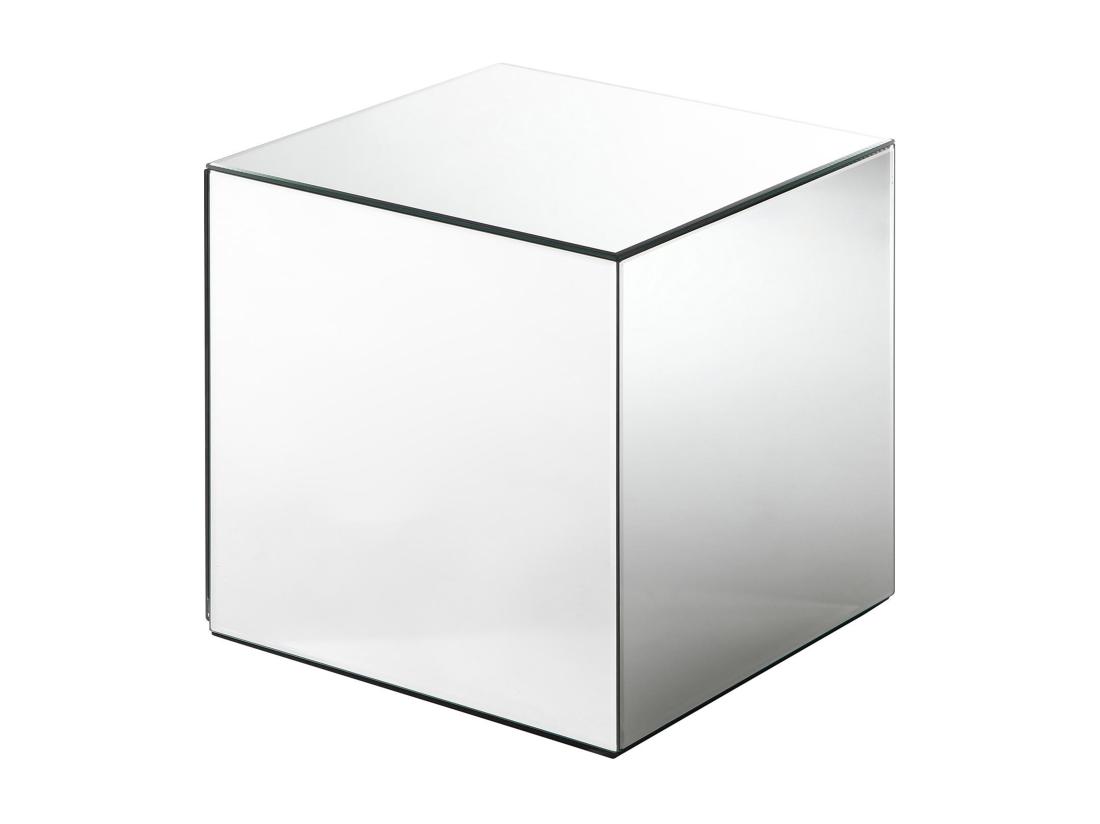 Vente Unique Table D'appoint En Miroir Et MDF - CUBIX De Pascal MORABITO