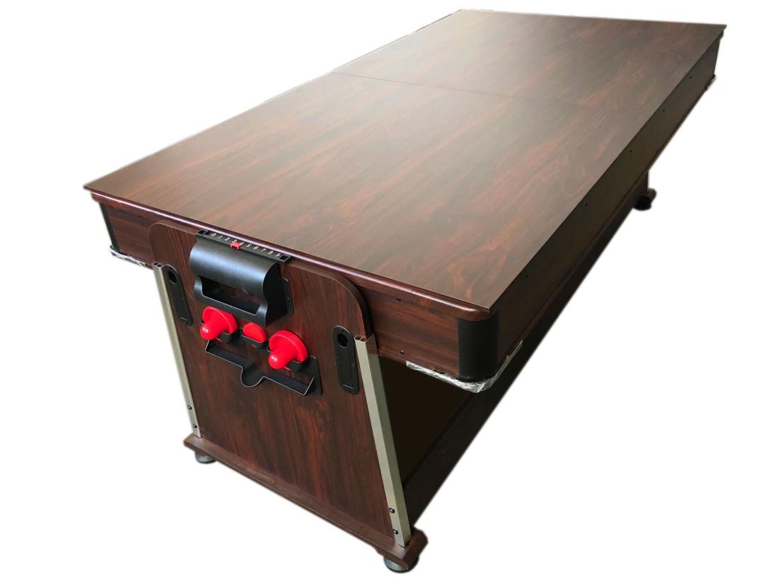 Vente Unique Table De Billard 7 Pieds Multi-jeux Vert Air Hockey + Table De Tennis – Stark