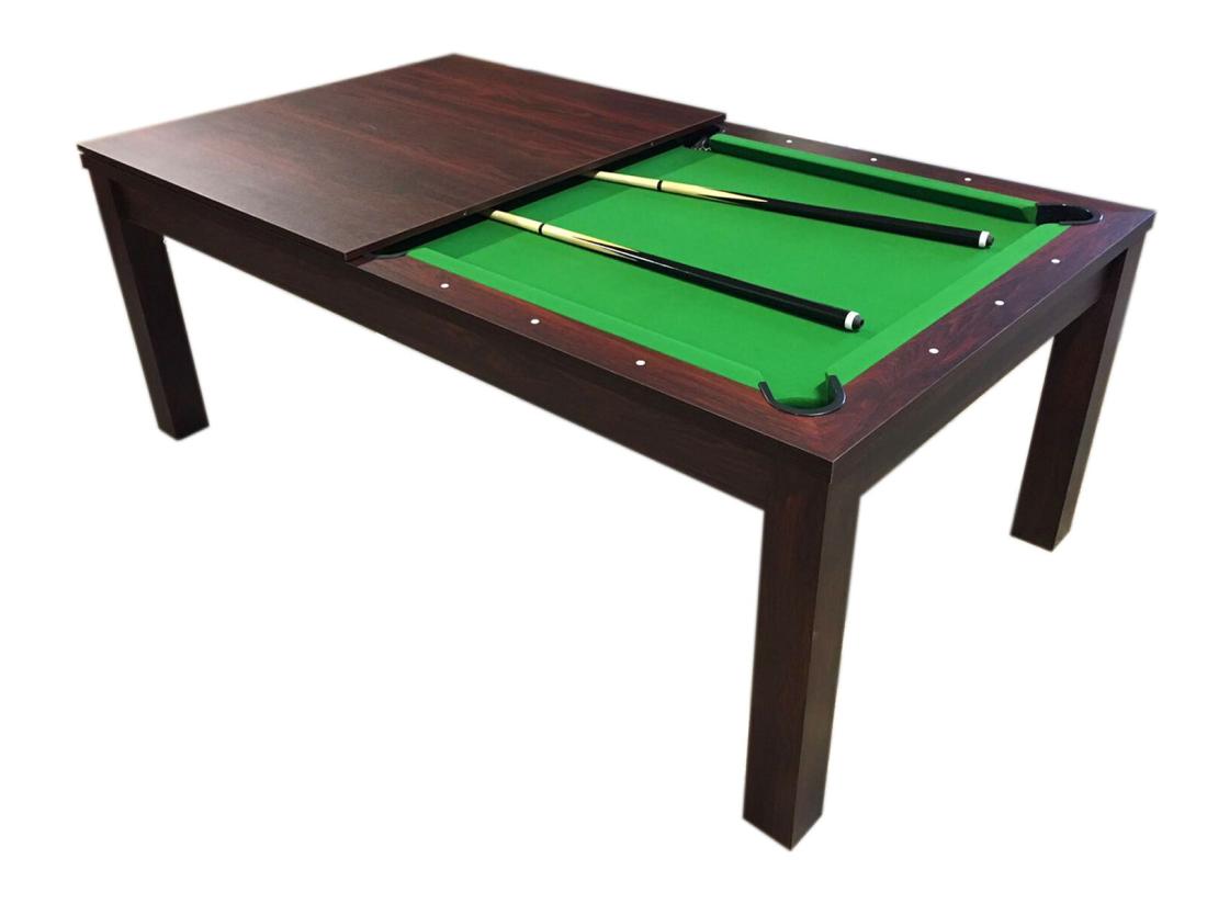 Vente Unique Table De Billard 7 Pieds Vert Convertible En Table – Atremis