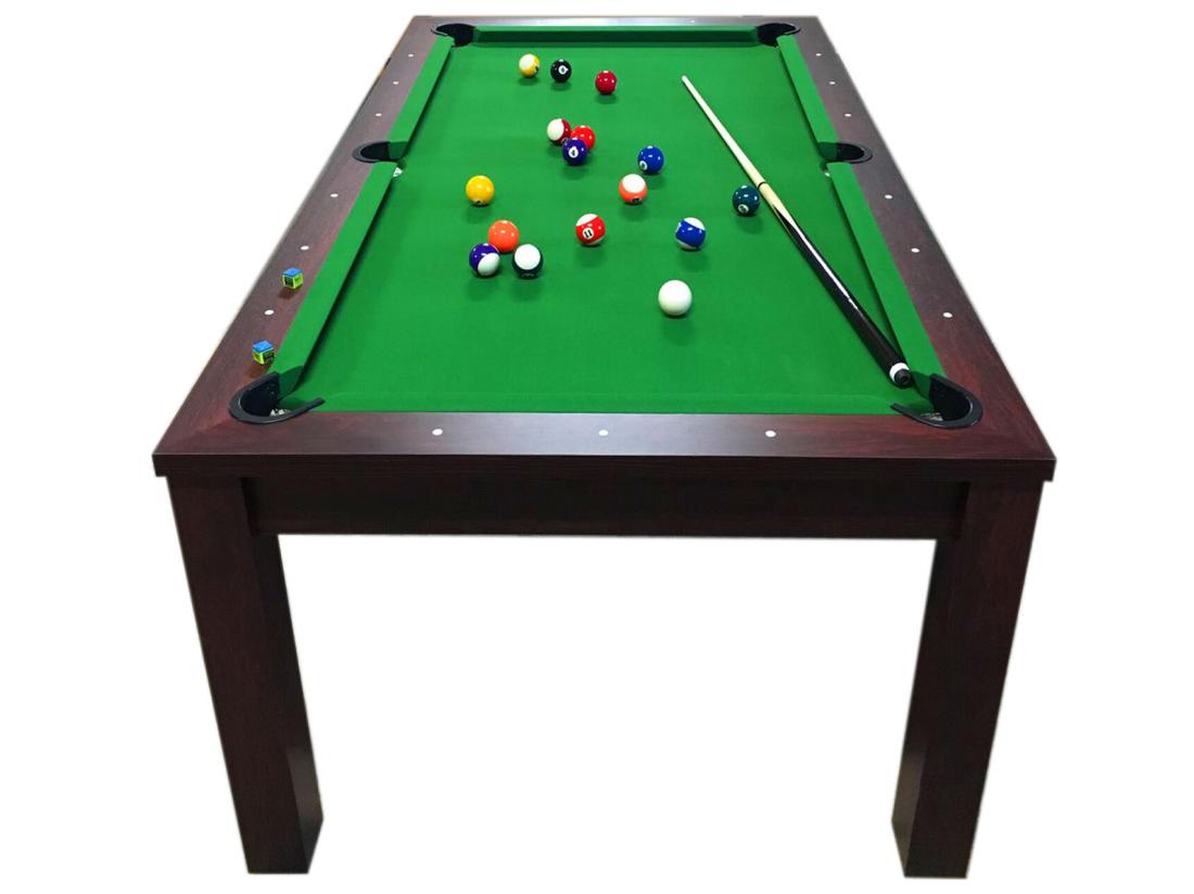 Vente Unique Table De Billard 7 Pieds Vert Convertible En Table – Atremis