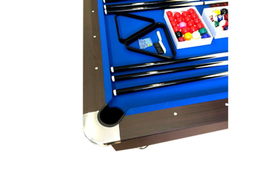 Vente Unique Table De Billard 8 Pieds Complet D’accessoires – Viper Blue