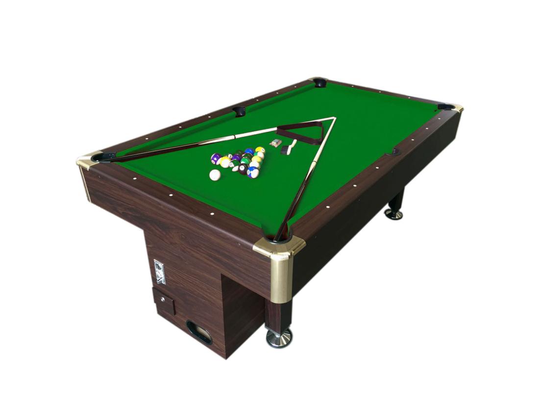 vente unique Table de Billard 8 pieds vert avec monnayeur manuel – Atlas